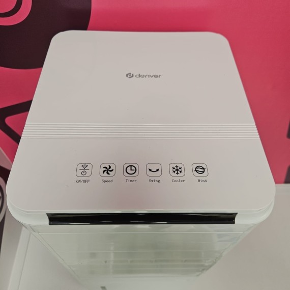 8-8-75442-3-Climatizador Evaporativo Enfriador DENVER SAC-307 80W (nuevo)