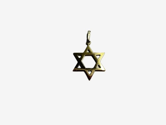 1-6-163517-2-Colgante estrella de David de oro amarillo 18K, D 2.2 cm