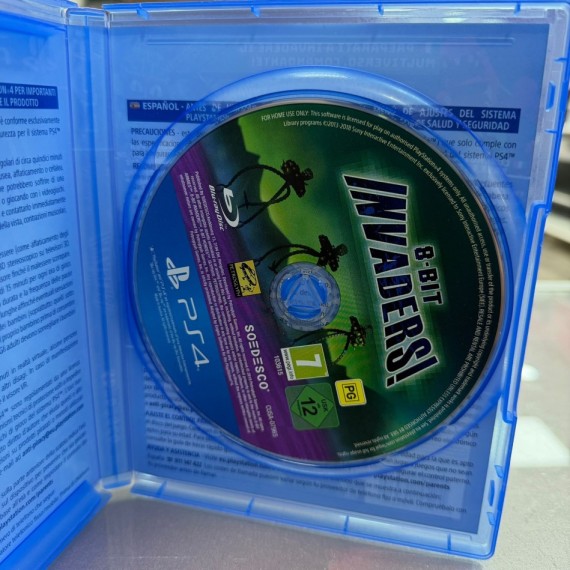 7-7-83000-2-Videojuego PS4 8-Bit Invaders 