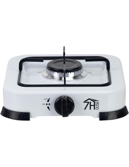 6-1-264677-3-Hornillo de gas portatil 1 fogon 1700W 7hause NUEVO 