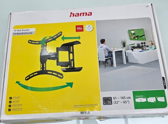 8-8-75515-1-Soporte mural TV hama 32-65 pulgadas (Nuevo)