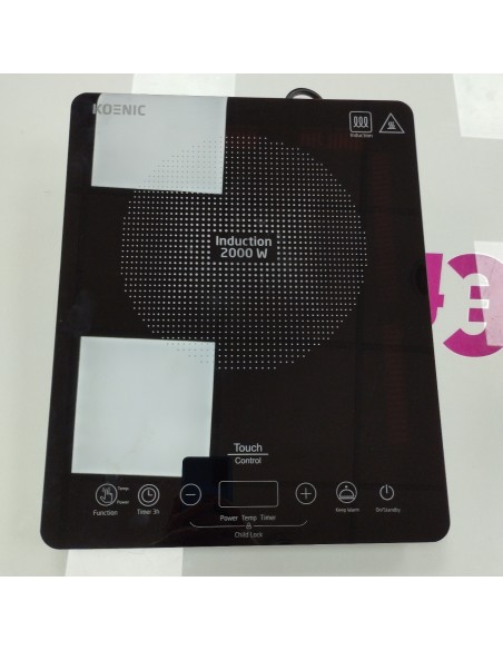 6-6-166867-1-Plancha Vitroceramica Placa Inducción - KOENIC 1 Zona