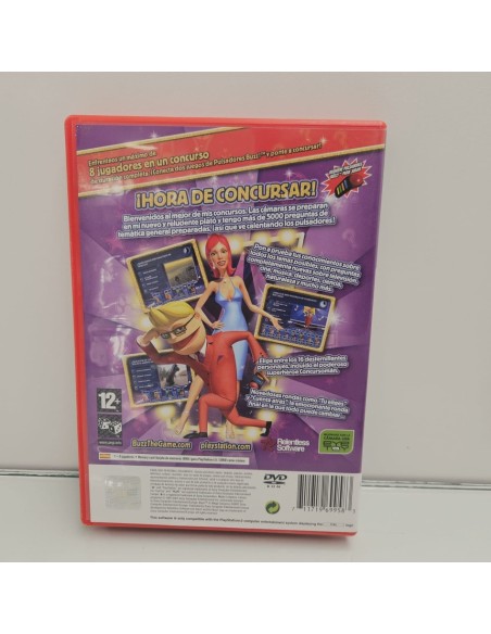 8-8-75540-2-Videojuego PS2 Buzz : El mega concurso mandos