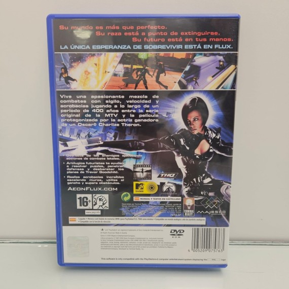 8-8-75539-2-Videojuego PS2 Aeon Flux 