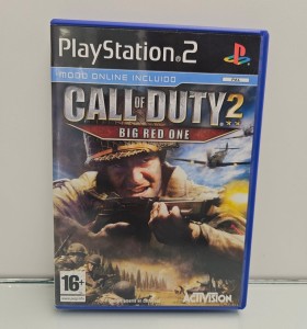 8-8-75541-1-Videojuego PS2 Call of Duty 2 : Big red one