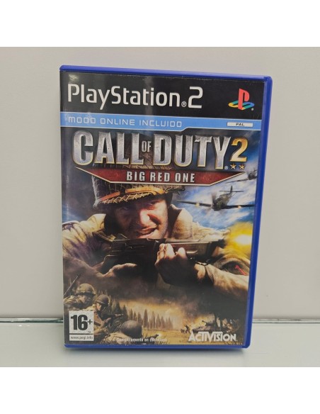 8-8-75541-1-Videojuego PS2 Call of Duty 2 : Big red one