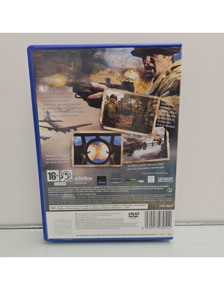 8-8-75541-2-Videojuego PS2 Call of Duty 2 : Big red one