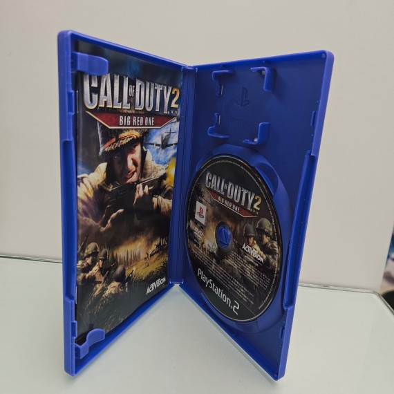8-8-75541-3-Videojuego PS2 Call of Duty 2 : Big red one