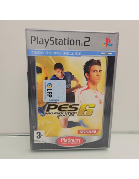 8-8-75542-1-Videojuego PS2 Pes Pro Evolution Soccer 6 