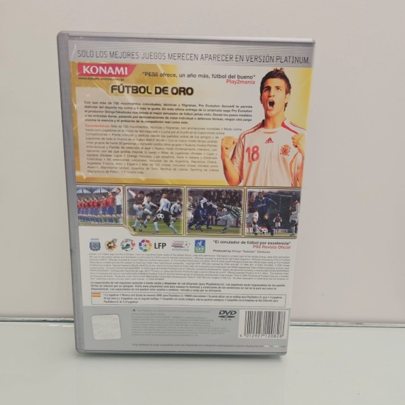 8-8-75542-2-Videojuego PS2 Pes Pro Evolution Soccer 6 