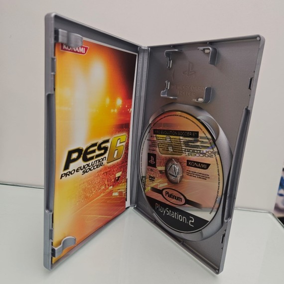 8-8-75542-3-Videojuego PS2 Pes Pro Evolution Soccer 6 