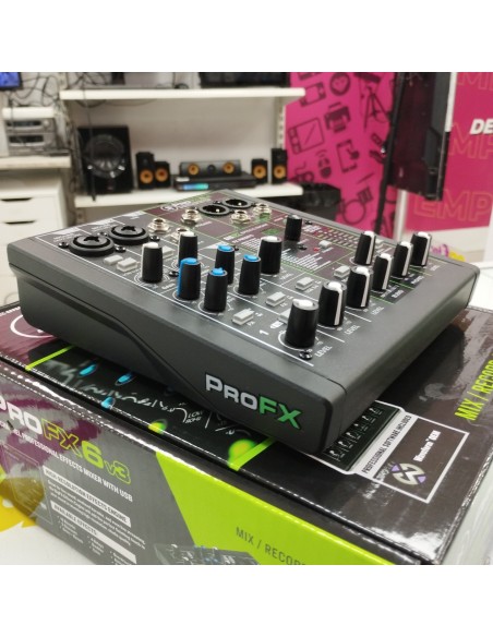 6-6-166622-2-Controlador Mackie ProFX6v3 (sin uso)