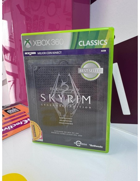 9-9-75112-1-Videojuego Xbox 360 classics skyrim legendary edition 