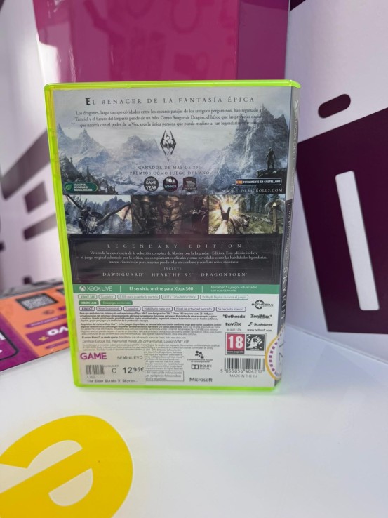 9-9-75112-3-Videojuego Xbox 360 classics skyrim legendary edition 
