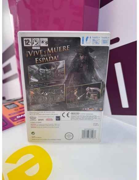 9-9-75111-3-Videojuego Wii piratas del caribe en el fin del mundo 