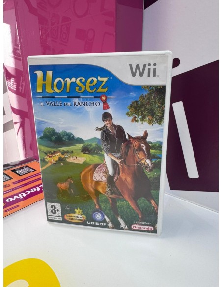 9-9-75110-1-Videojuego Wii horsez el valle del rancho 