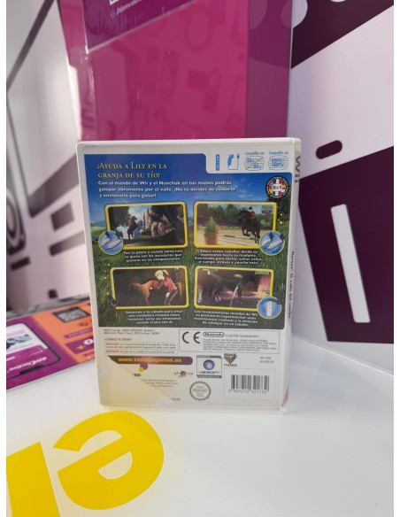 9-9-75110-3-Videojuego Wii horsez el valle del rancho 