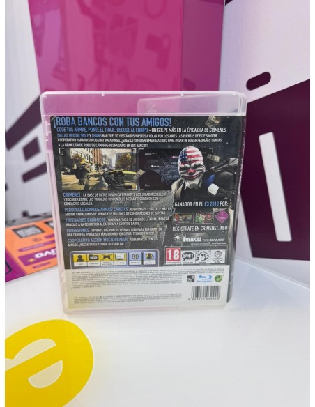 9-9-75108-3-Videojuego PS3 payday 2