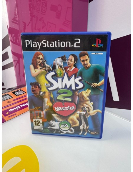 9-9-75107-1-Videojuego PS2 los sims 2 mascotas 