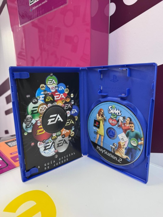 9-9-75107-2-Videojuego PS2 los sims 2 mascotas 