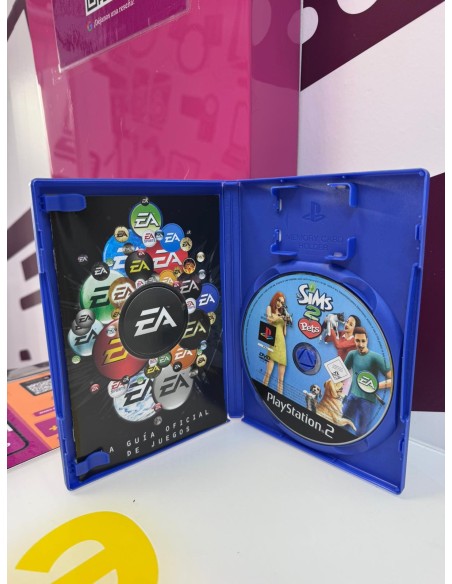 9-9-75107-2-Videojuego PS2 los sims 2 mascotas 