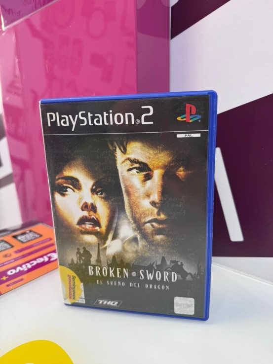 9-9-75106-1-Videojuego PS2 broken sword el sueño del dragon 