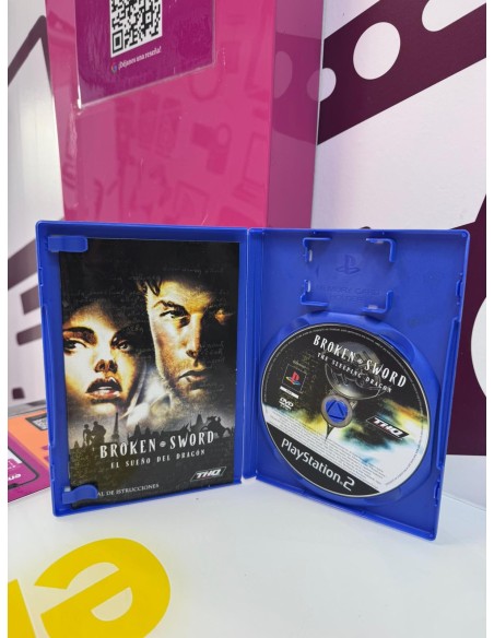 9-9-75106-2-Videojuego PS2 broken sword el sueño del dragon 