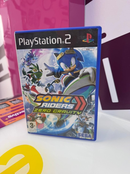 9-9-75105-1-Videojuego PS2 sonic riders zero gravity 