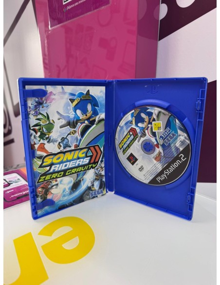 9-9-75105-2-Videojuego PS2 sonic riders zero gravity 