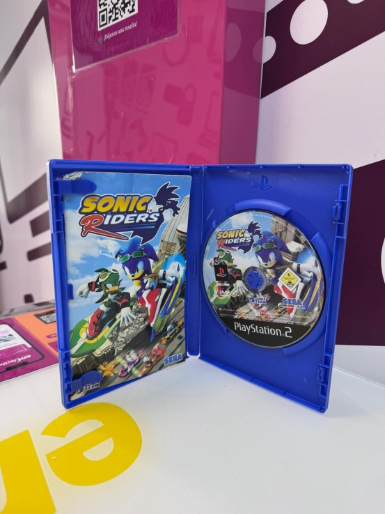 9-9-75102-2-Videojuego PS2 sonic riders 