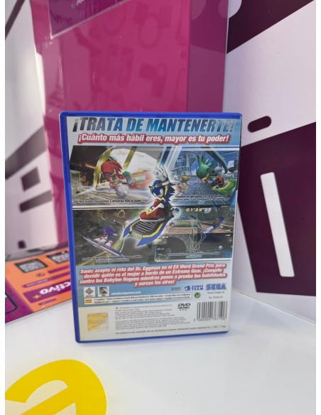 9-9-75102-3-Videojuego PS2 sonic riders 