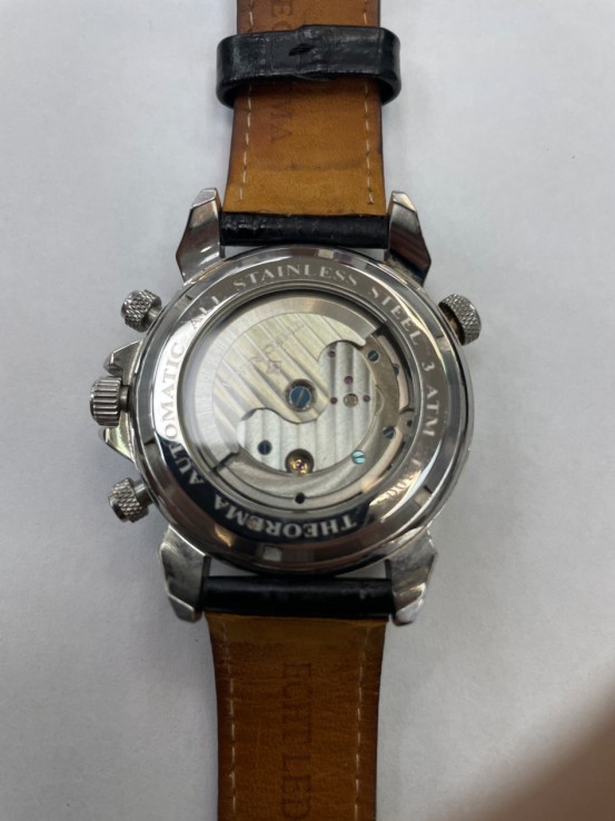 1-1-267398-4-Reloj Alta Gama Caballero Reloj Automático Para Hombre Theorema GM-3005 