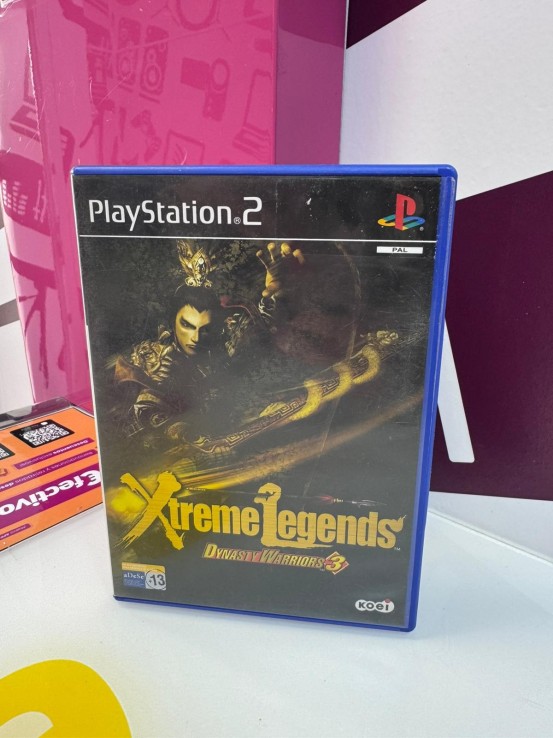 9-9-75100-1-Videojuego PS2 dynasty warriors 3 xtreme legends 