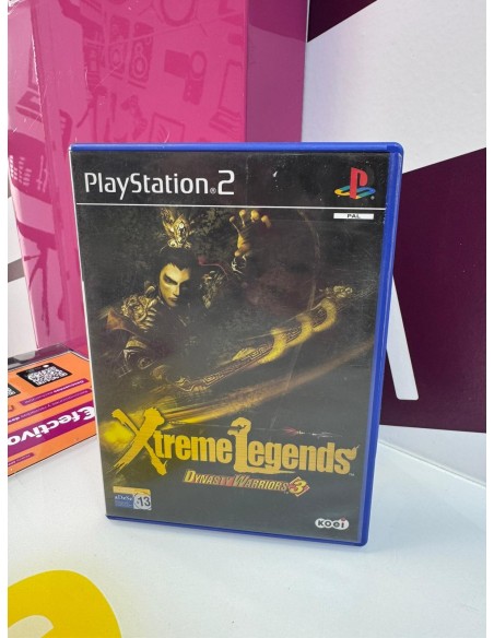 9-9-75100-1-Videojuego PS2 dynasty warriors 3 xtreme legends 