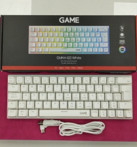 6-6-166823-1-Teclado Alfanumérico Gaming GMK-60 (sin Uso)