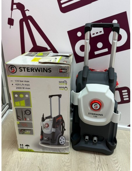 9-9-75082-7-Hogar Y Complementos Hidrolimpiadora Sterwins EPW-3 2000W 135 Bar 420 Litros 