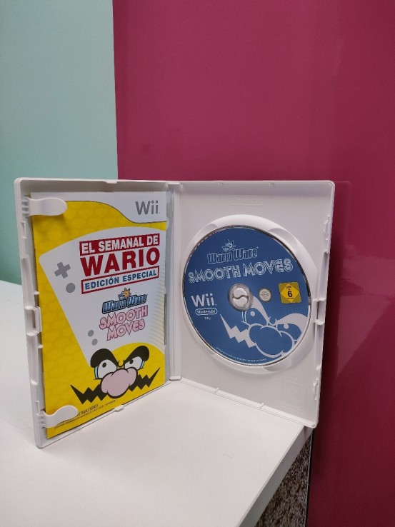 9-9-70254-2-Videojuego Wii wario war smooth moves