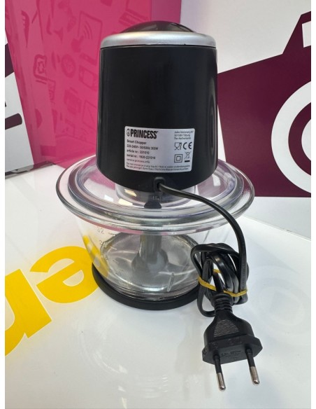 9-9-72176-3- picatodo princess glass bowl smart chopper 1 ltr 