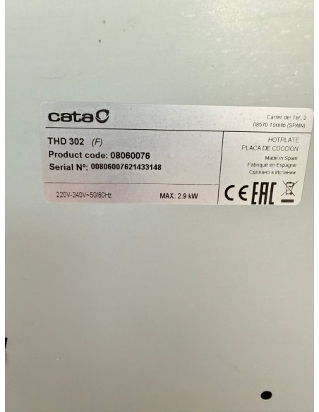 8-8-75658-3-Cocina Placa De Inducción CATA THD 302 (2 Fuegos) 220v-240v 