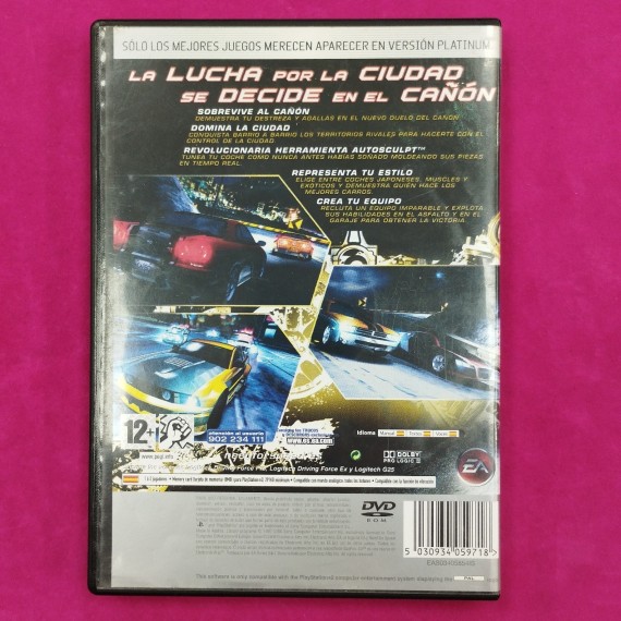 6-6-166931-2-Videojuego PS2 Need For Speed Carbono