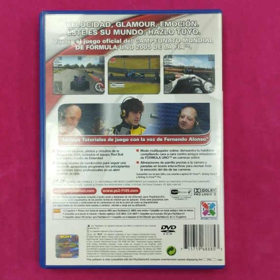 6-6-166909-2-Videojuego PS2 F1 05