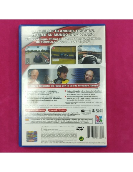 6-6-166909-2-Videojuego PS2 F1 05