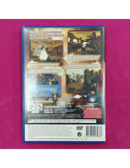 6-6-166927-2-Videojuego PS2 Rainbow Six 3