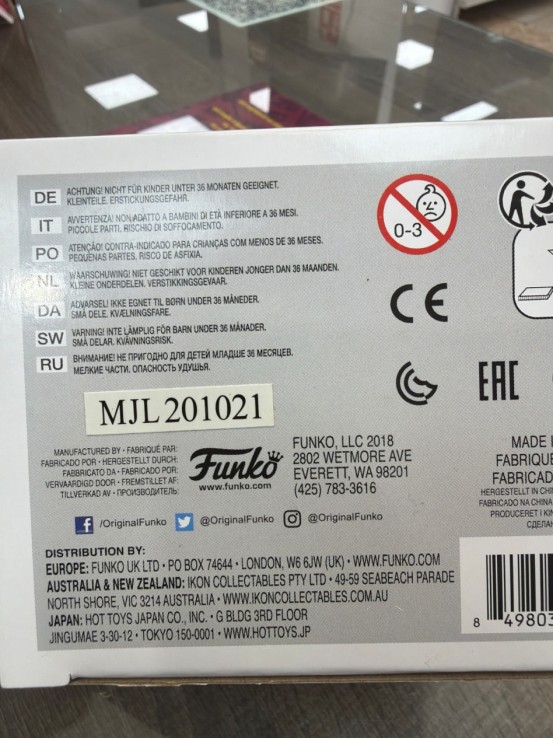 1-1-266730-2-Hogar y complementos Funko Pop Pinhead (134)