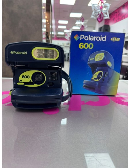 7-7-84776-1-Cámara vintage Polaroid 600