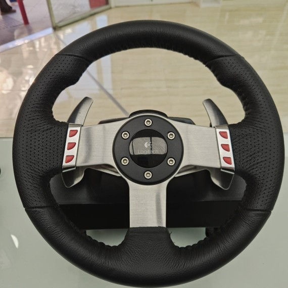 8-8-75625-2-Accesorio Volante Logitech G27 Force feedback wheel and pedal set (Play 2 Play3)