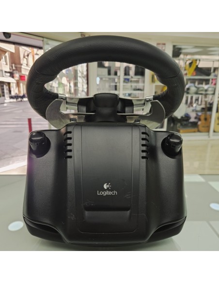 8-8-75625-4-Accesorio Volante Logitech G27 Force feedback wheel and pedal set (Play 2 Play3)
