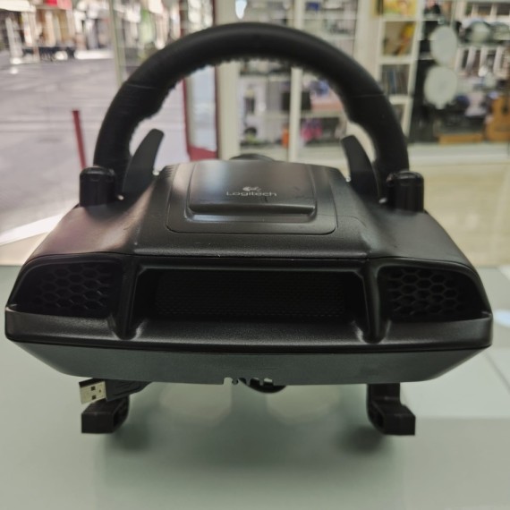 8-8-75625-5-Accesorio Volante Logitech G27 Force feedback wheel and pedal set (Play 2 Play3)