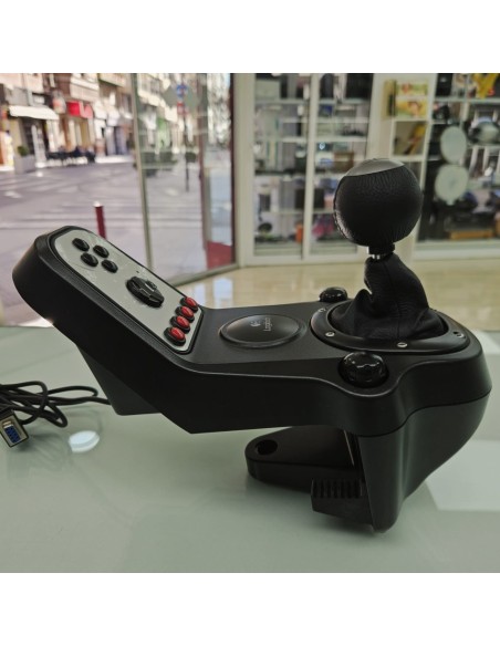 8-8-75625-10-Accesorio Volante Logitech G27 Force feedback wheel and pedal set (Play 2 Play3)