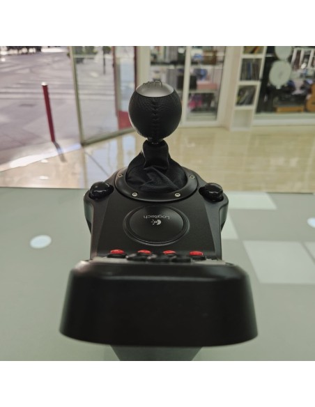 8-8-75625-11-Accesorio Volante Logitech G27 Force feedback wheel and pedal set (Play 2 Play3)